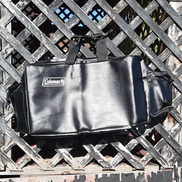 Coleman Stove Carry Case Zipper Close Protective Cover 12.5x21x5 Side Pockets - Picture 3 of 9